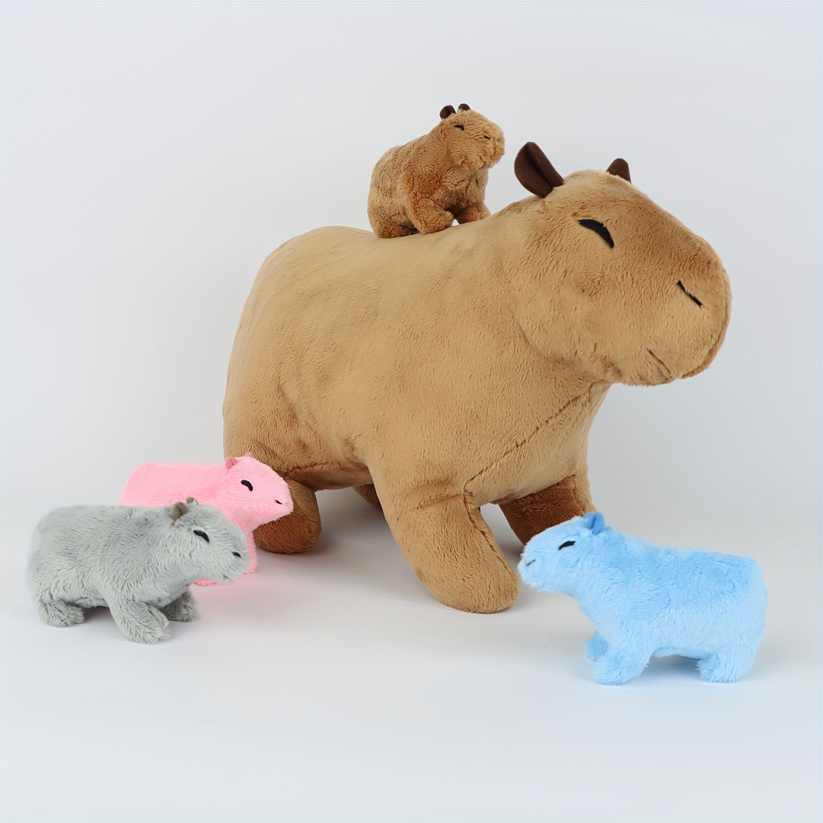 Süßes Capybara-Stofftier mit Sound, Auto-Capybara-Plüschtier für die  Familie