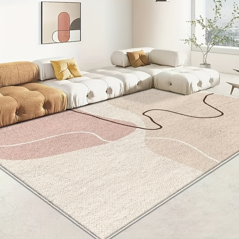 Nordic Luxury Soft Modern Geometric Area Rugs Extra Comfy - Temu