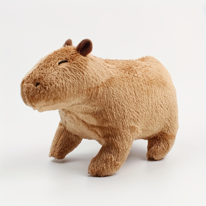 Cute Capybara Plush Simulation Capibara Anime Fluffty Toy Home Decor Kawaii  Doll Stuffed Animals Soft Doll Plush Gift Kid Toys