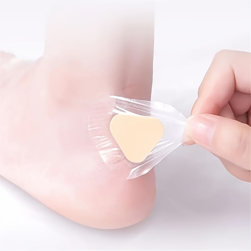 10/30pcs Gel Heel Protector, Foot Sticker, Sticky Blister Pad Heel Liner Shoe Sticker Foot Care Pad