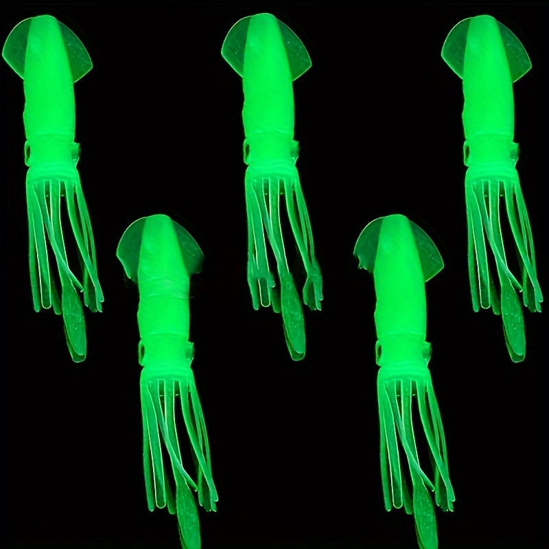 Colorful Artificial Simulation Squid Lure Bionic Soft Pvc - Temu