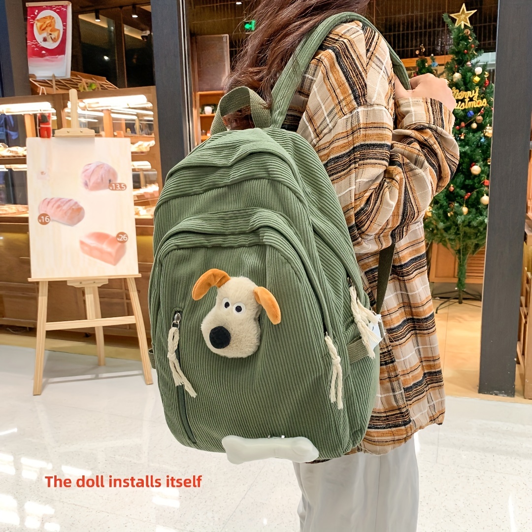 Cartable Pour Tout-petit, Sac à Dos Pour Enfant En Peluche Avec Motif De  Chien De Dessin Animé Avec Sangle Réglable Pour Voyage En Plein Air Pour  Camping Pour Petit Garçon 