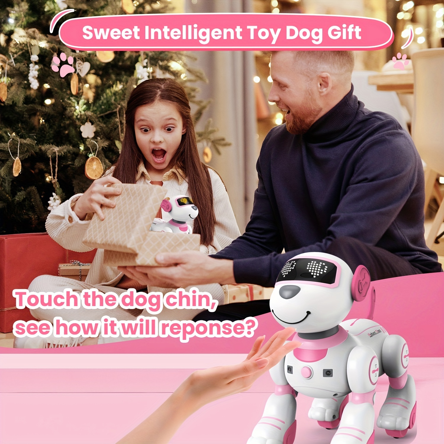 Contixo R3 Interactive Smart Robot Pet Dog Toy with Remote Control
