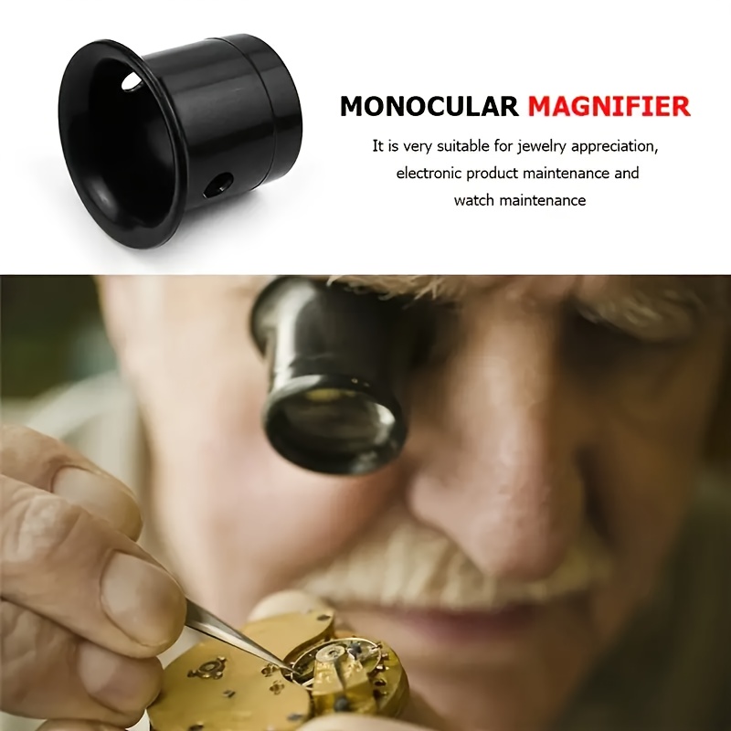Eye Magnifying Glass Jeweler Watch Magnifying Glass Tool 20x - Temu