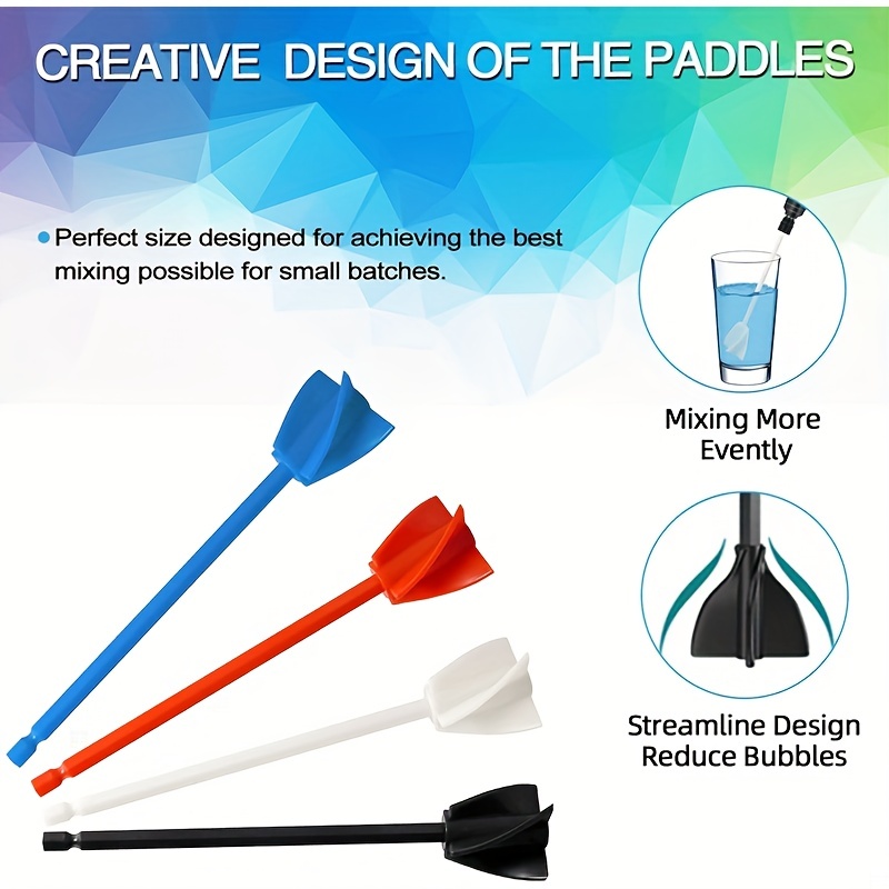 Resin Mixing Paddle Accessory For Epoxy Resin Mixer Used For - Temu
