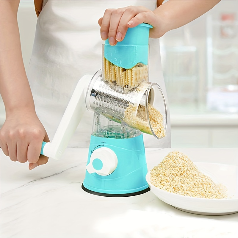 Manual Rotary Vegetable Cutter Grater and Shredder Review 