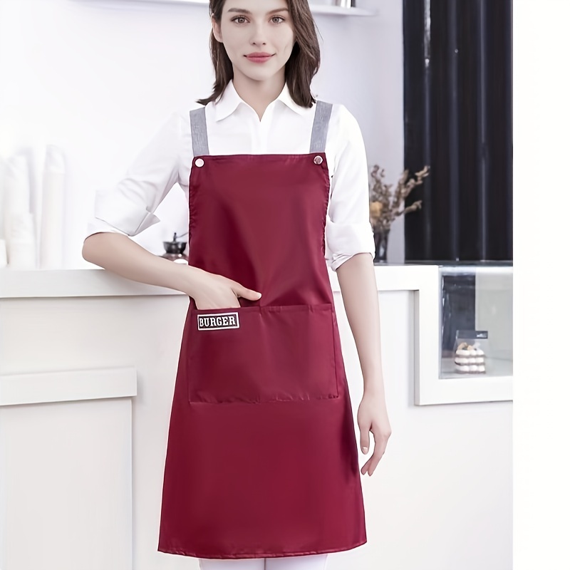 Waterproof Anti Fouling Kitchen Apron Stylish and Durable