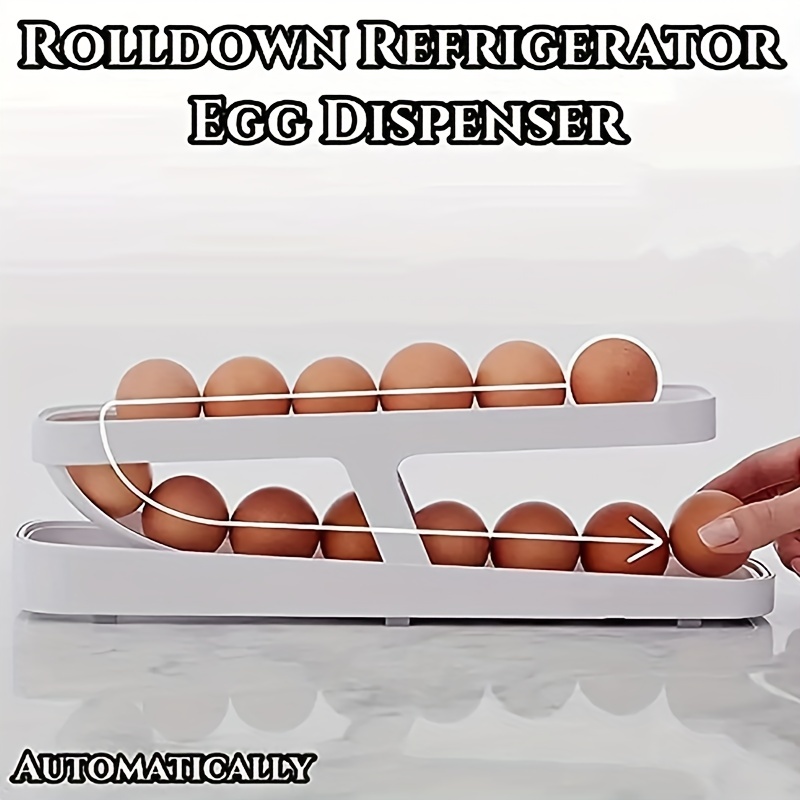 Refrigerator Egg Dispenser Household Kitchen Egg Storage Box - Temu