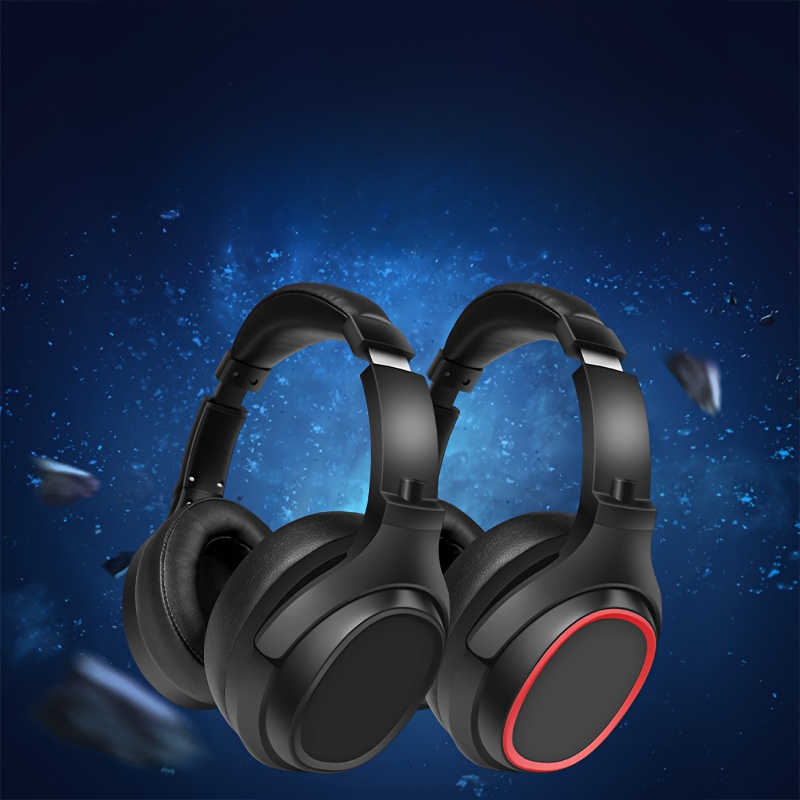 Auriculares plegables profesionales compatibles con Bluetooth 5,0,  auriculares inalámbricos de Audio, auriculares grandes con micrófono