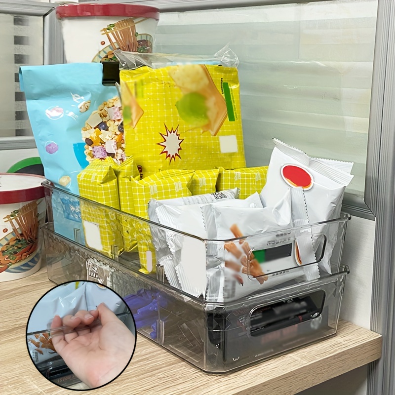 Clear Plastic Storage Box With Removable Dividers Stackable - Temu