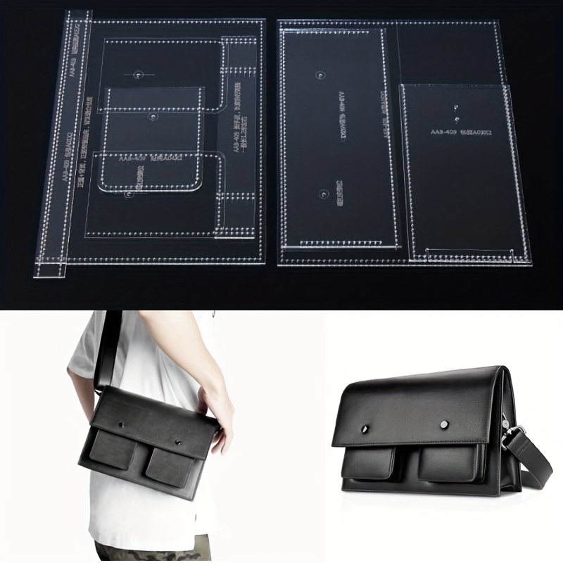 YKL-99 Shoulder Bag Acrylic Template Leather Pattern Acrylic