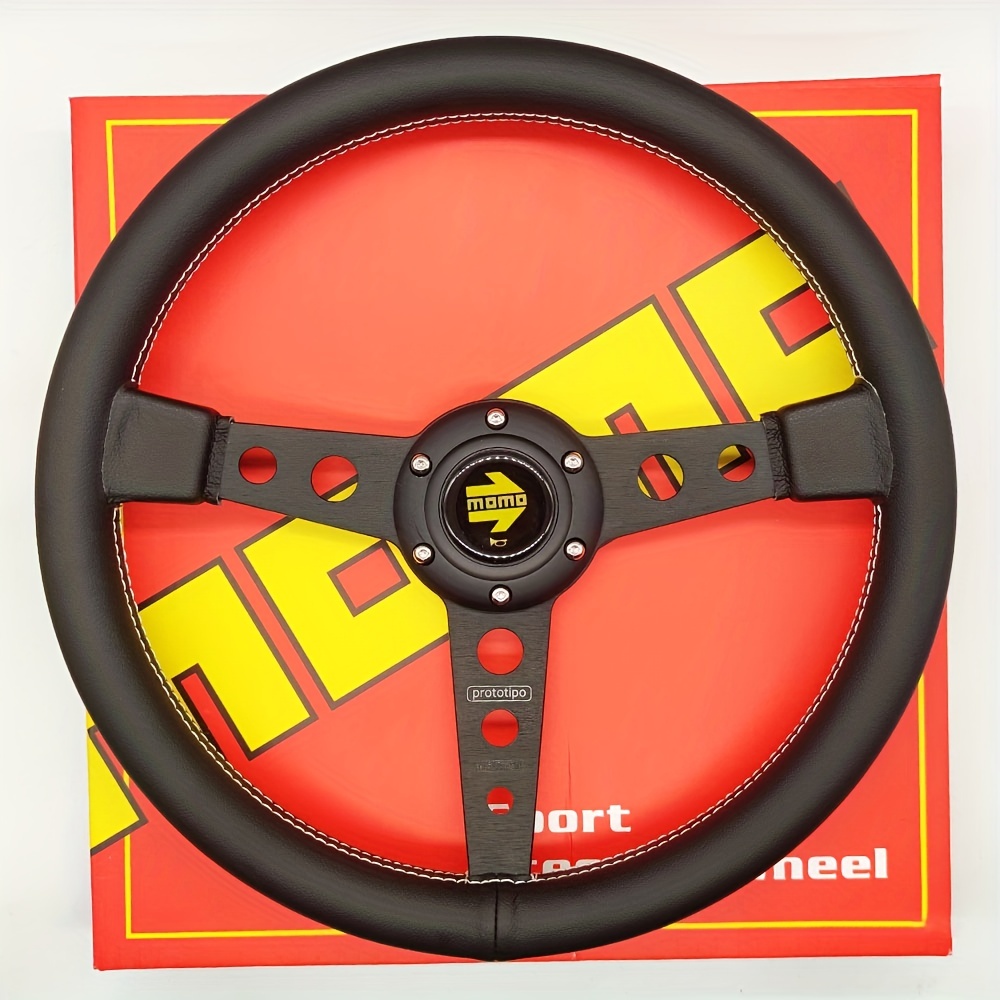 JDM Anime Car Drift Race Steering Wheel Horn Button Center Cap Custom  Cartoon Pattern