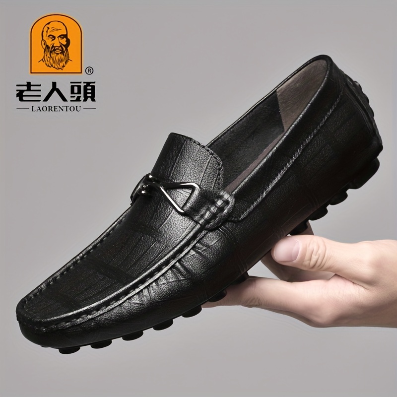 Men's Horsebit And Other Loafer Shoes, Casual Non-slip Slip On