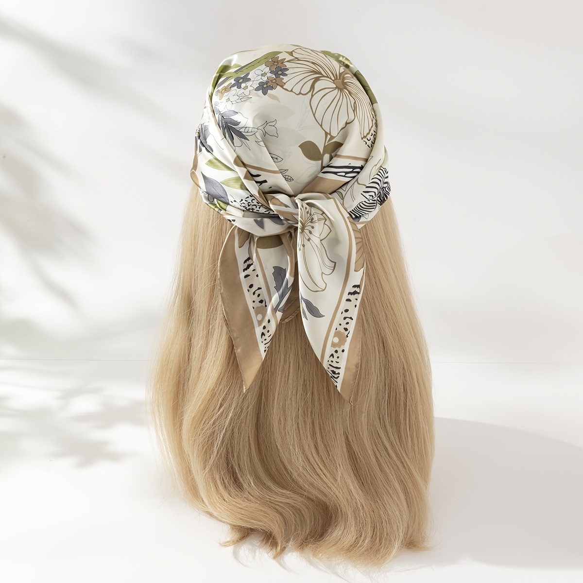 Silk Neck Kerchief Bandana, Silk Neck Ties Women