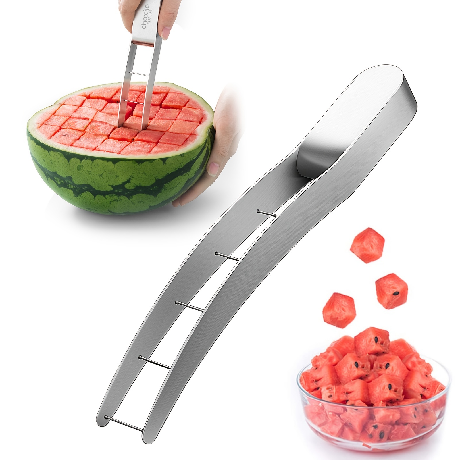 Watermelon Cutting Artifact Watermelon Opener Stainless - Temu