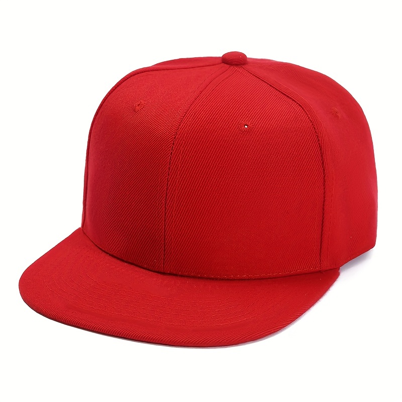 New Men's Flat Top Baseball Hip Hop Snapback Hat - Temu Finland