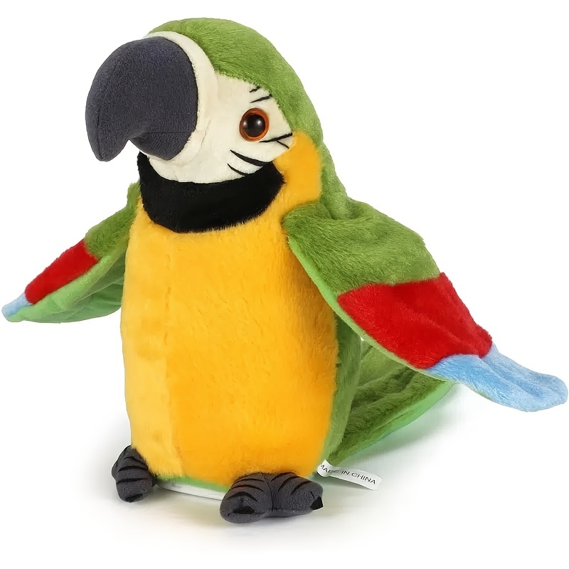 Talking macaw outlet toy