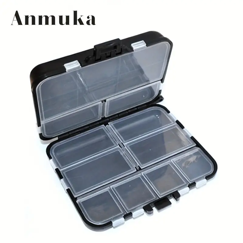 The Ultimate Fishing Tackle Box: Detachable Lures, Hooks & More - Portable  & Plastic Storage Case