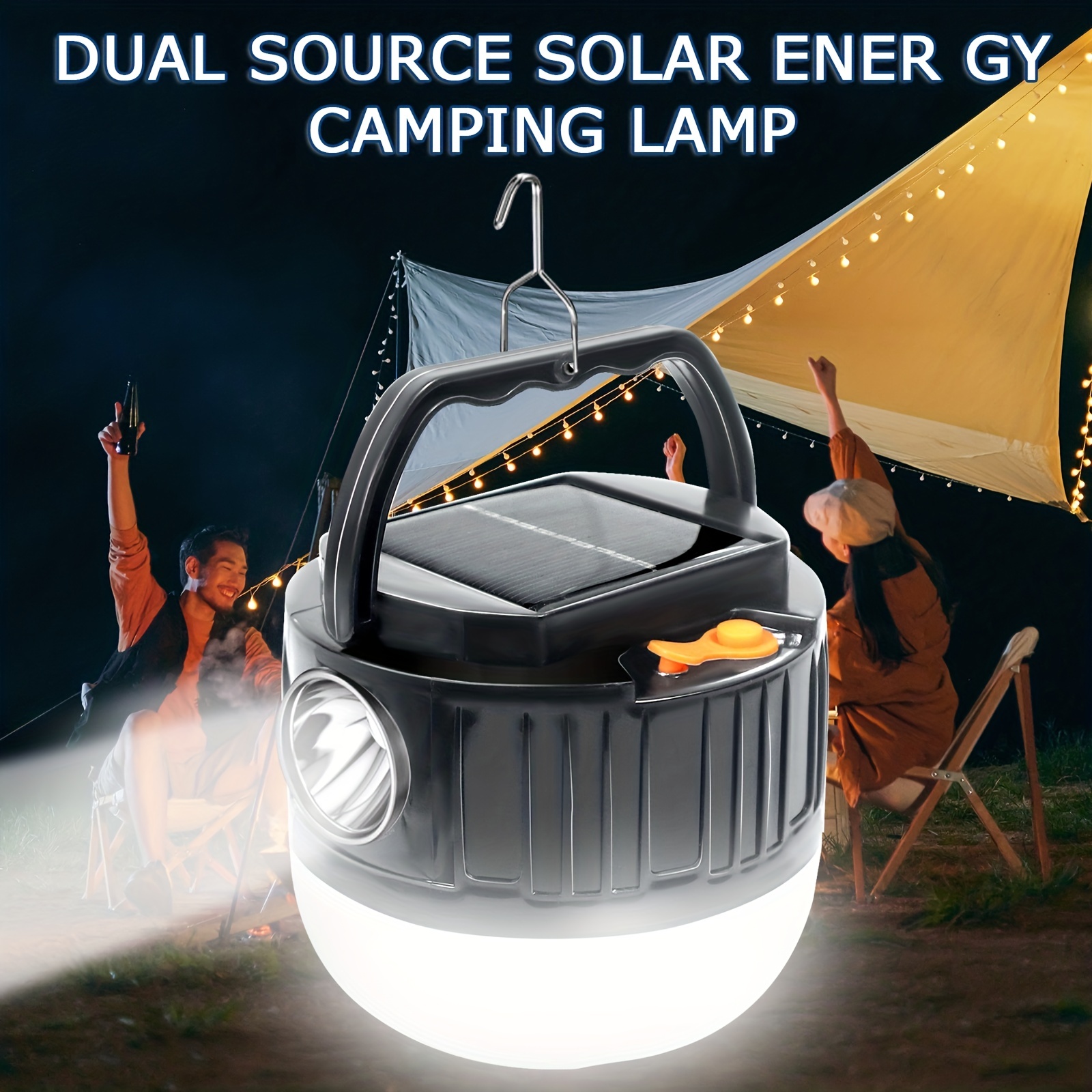 Retro Camping Atmosphere Lantern, Battery/charging/solar Light - Temu