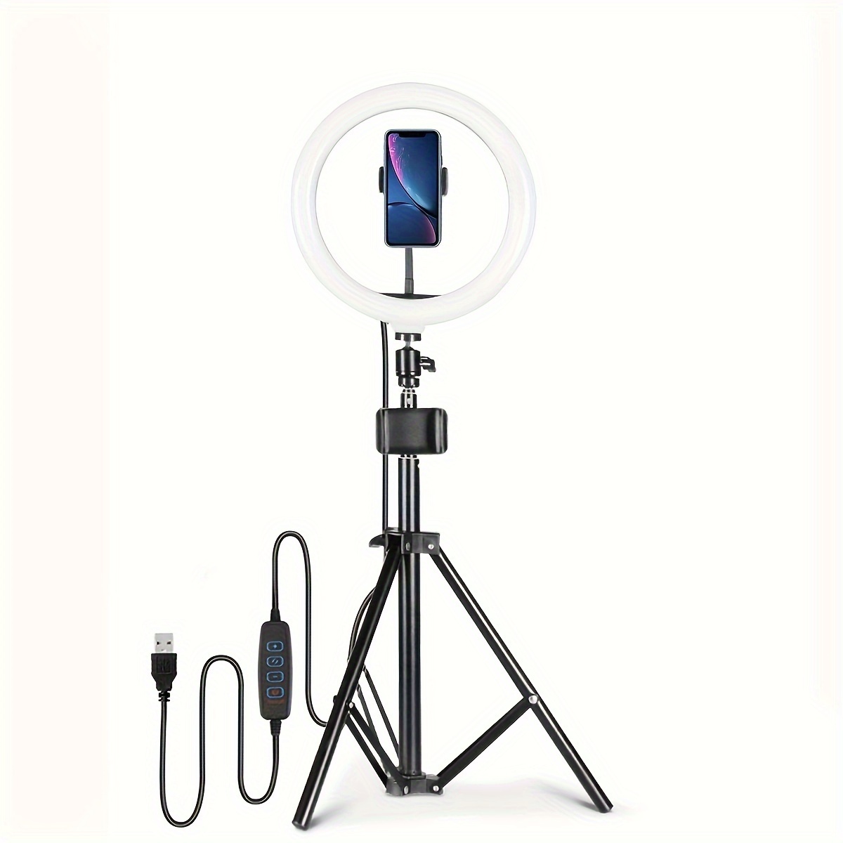 Selfie Ring Light Photography Led Rim Of Lamp with Optional Mobile Holder  Mounting Tripod Stand Ringlight