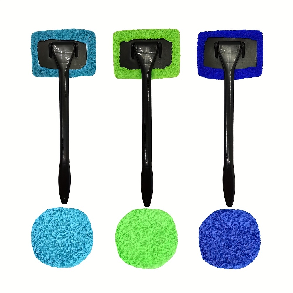 Washable Window Cleaning Brushes With Microfibers For - Temu