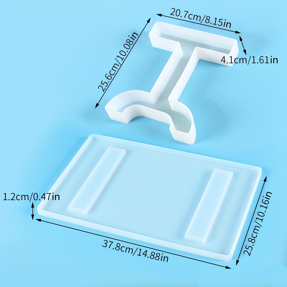 Small Stool Table Silicone Epoxy Resin Molds Set Diy Desktop - Temu