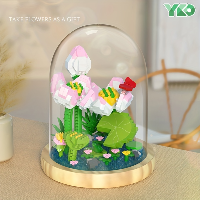 LNKOO Flower Craft Kit for Kids - Make Your Own Flower Bouquet