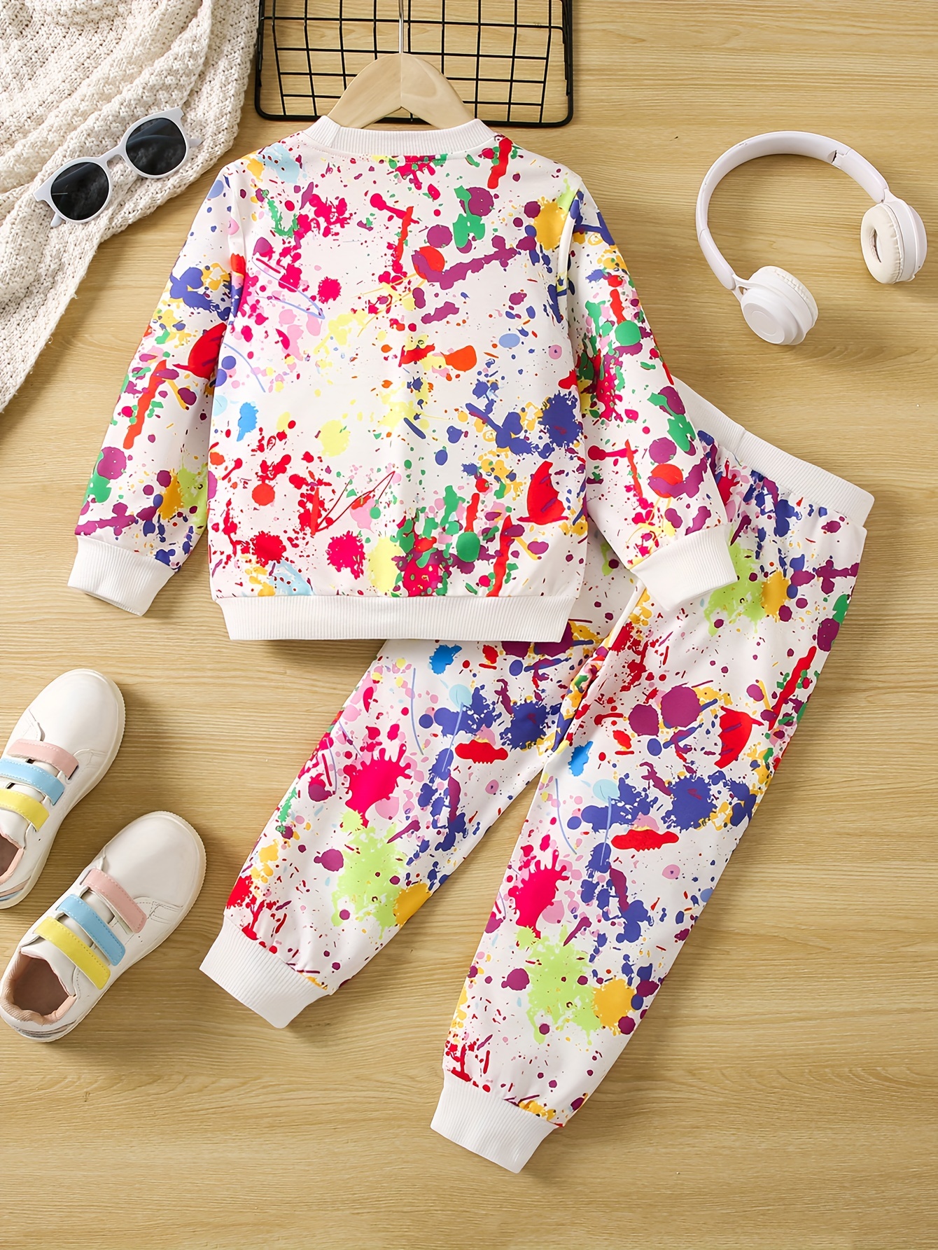 baby girl paint shirt