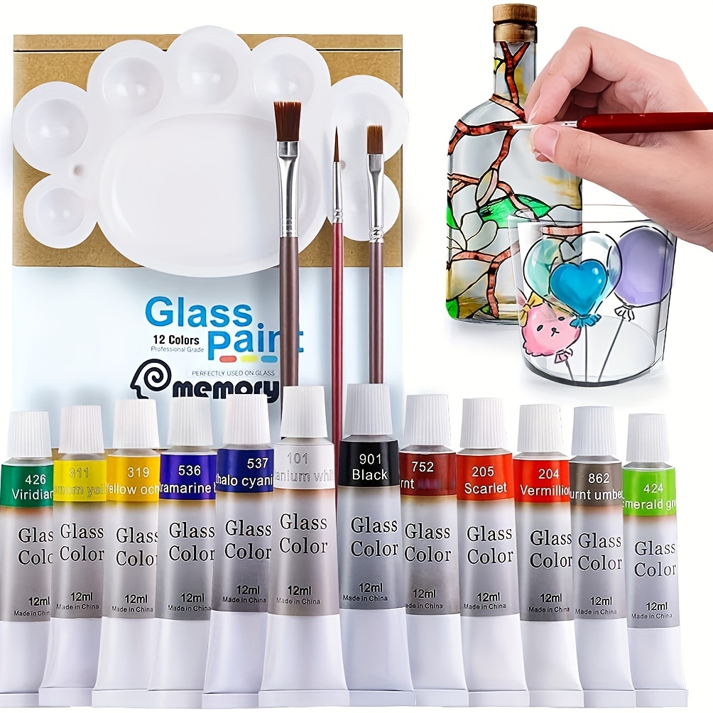 Juego de pintura acrílica para niños, 25 colores de 0.7 onzas líquidas (0.7  fl oz/tarro), kit de pintura acrílica con caja de almacenamiento, se puede