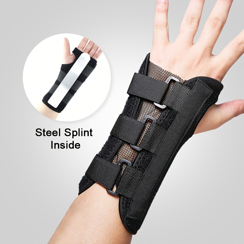 Breathable Adjustable Sports Wristband Steel Stabilizer - Temu