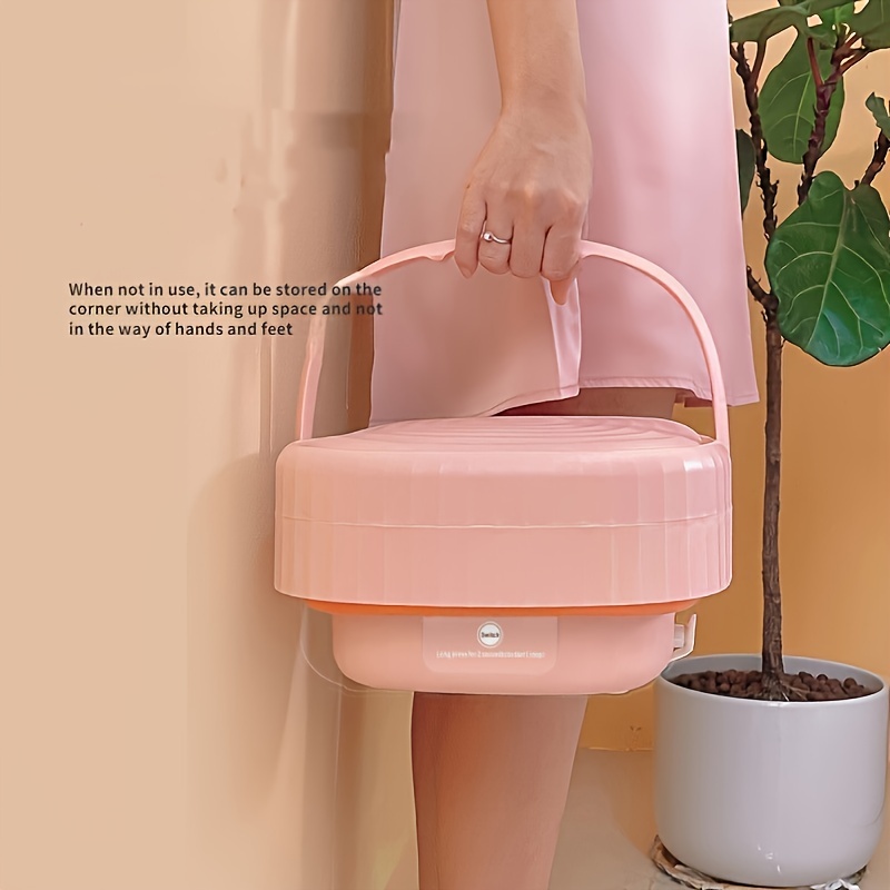 Folding Mini Portable Washing Machine For Daily - Temu