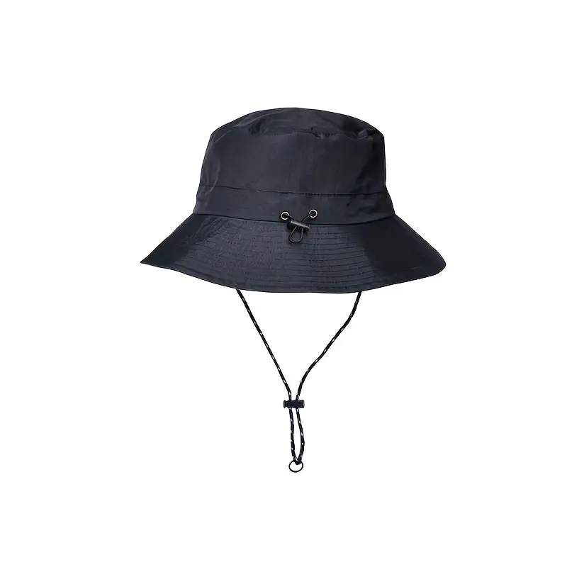 Packable Drawstring Bucket Hat Unisex Casual Simple - Temu
