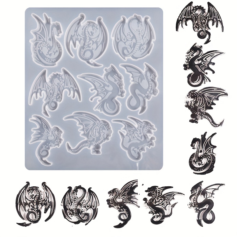 Dragon Silicone Animal Mold A325 by First Impressions Molds