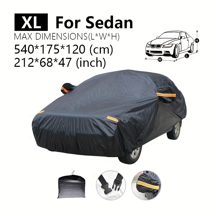  Car Cover Outdoor Waterproof, for MG TF ONE ZR ZS EV ZT T, Car  Cover Breathable Large, Car Cover Summer,Sun UV Resistent Dustproof  Custom,Oxford with Zipper (Color : A1, Size 