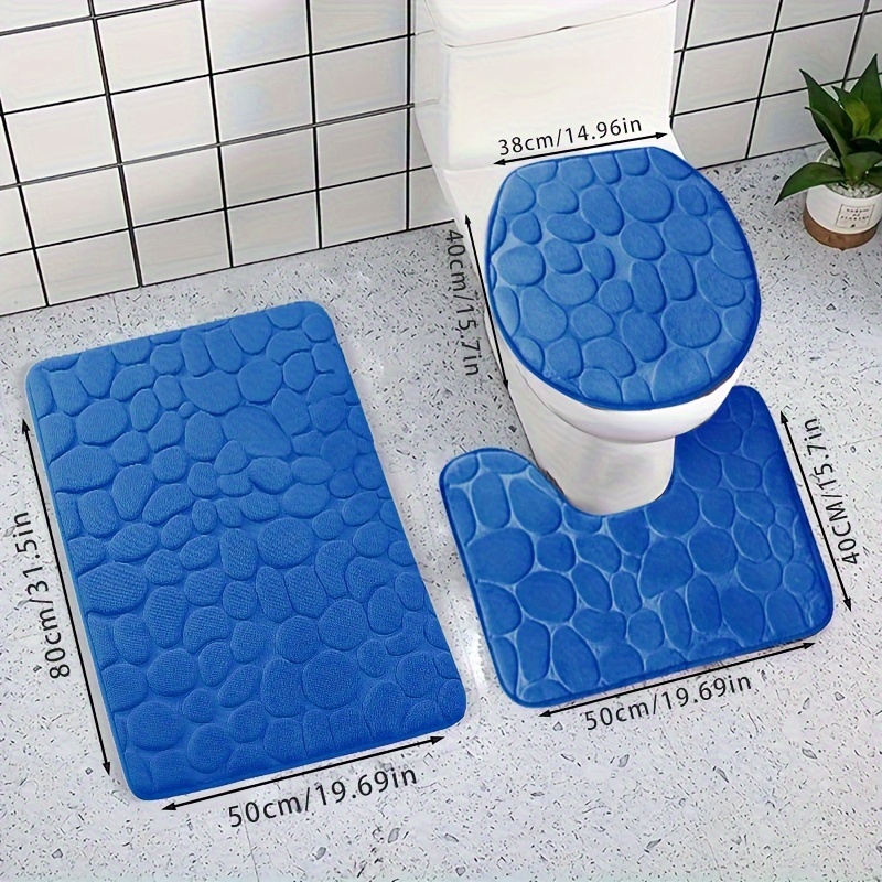 Memory Foam Bathroom Mat Toilet Mat Extra Soft Non-Slip Bath Mat Super  Comfort Bath Mats for Bathroom Floor Bath Rug Foot Mat - AliExpress