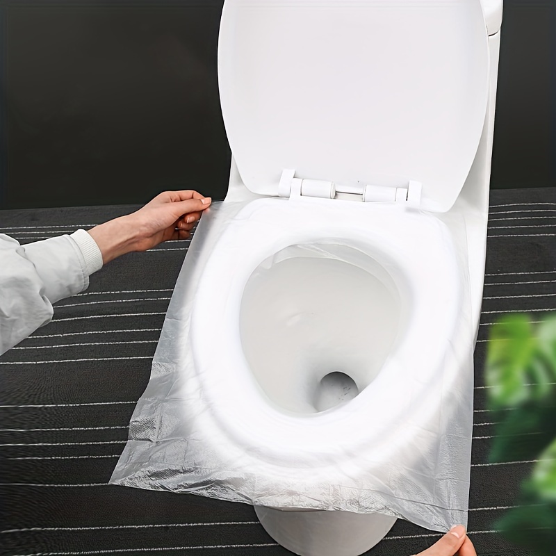 Disposable Toilet Seat Covers Portable Thickened Waterproof - Temu