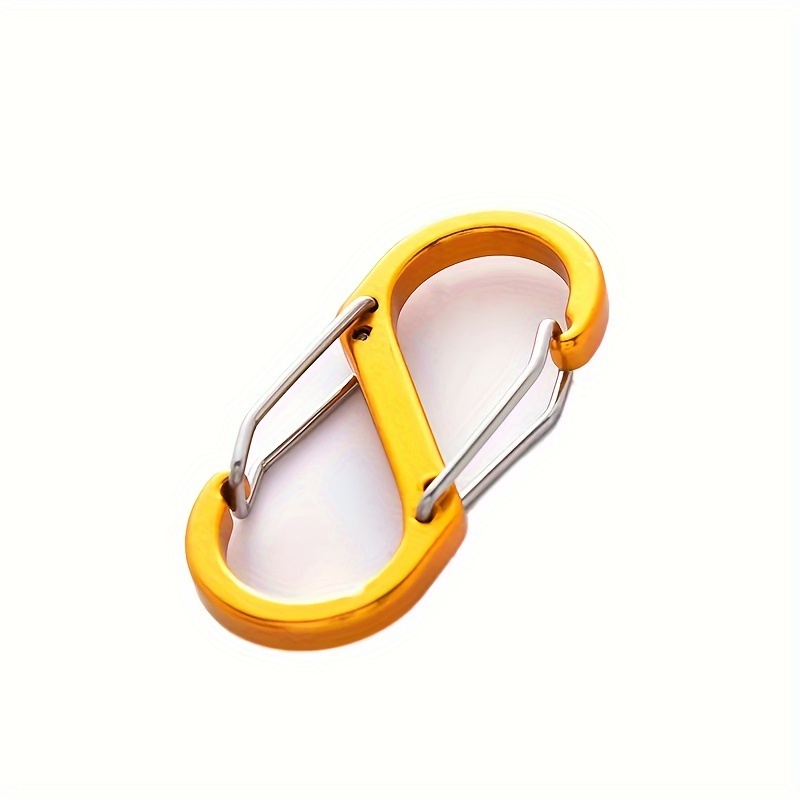 4pcs Outdoor S Aluminum Carabiners for Camping Hiking