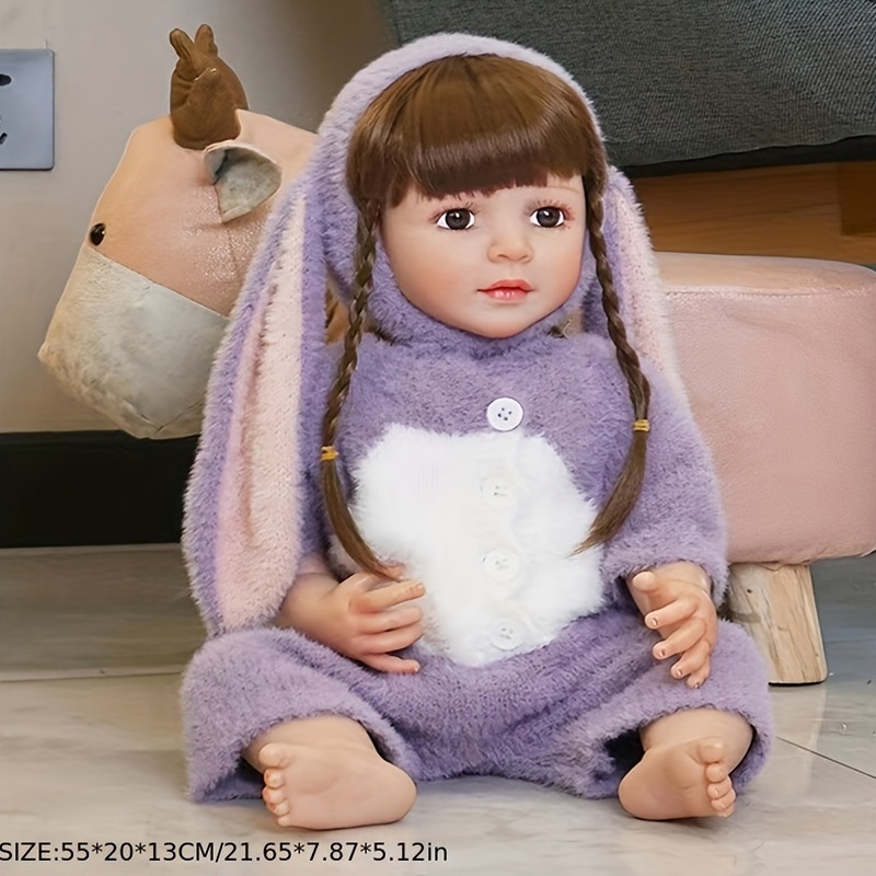 Bebe Reborn Panda Clothing Set Silicone Reborn Baby Doll For Girls 20inch  50cm Reborn Toddler Bonecas Gift Lol - Dolls - AliExpress