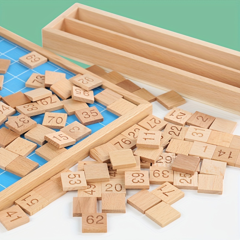 Montessori Materials Small Wooden Numbers