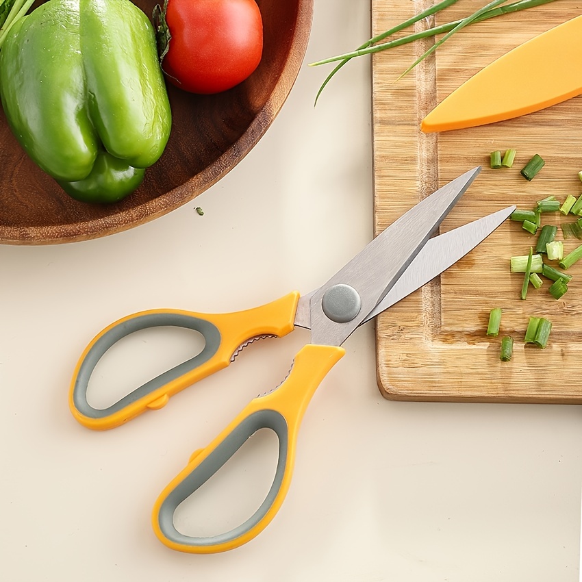 1pc Kitchen Shears, Kitchen Scissors, Heavy Duty Meat Scissors, Poultry  Shears, Dishwasher Safe Food Cooking Scissors - Temu