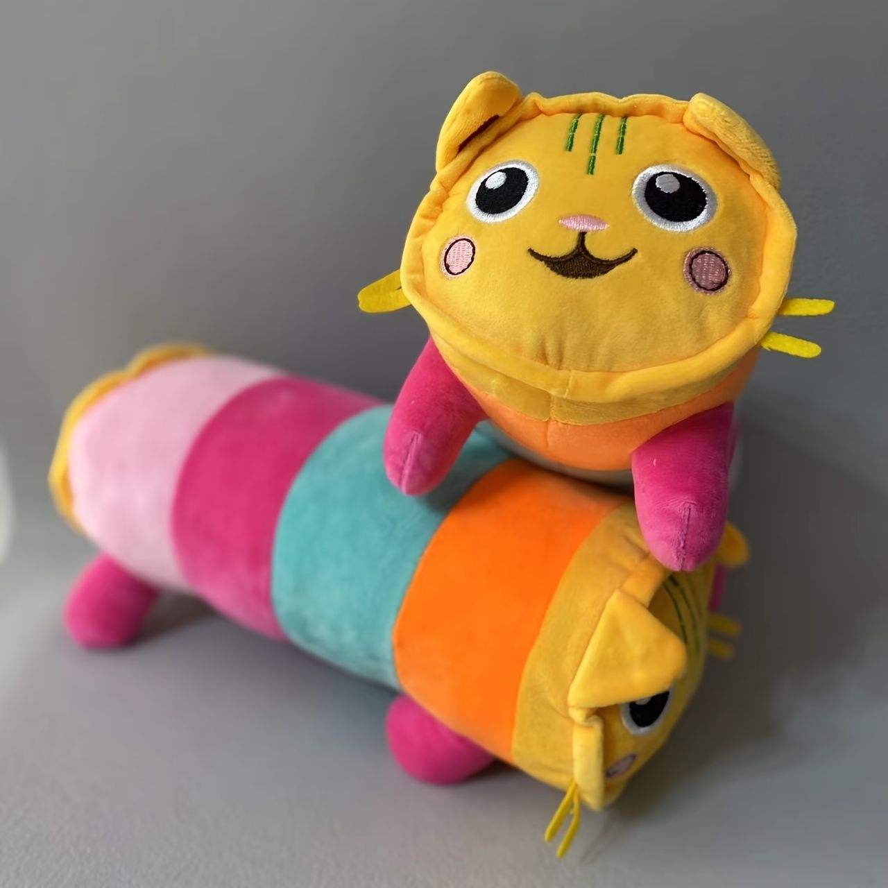 New High Quality Dollhouse Plush Toy Cartoon Stuffed Animals Smiling Cat  Girls Dolls Birthday Gifts For Kids | Shop On Temu And Start Saving | Temu