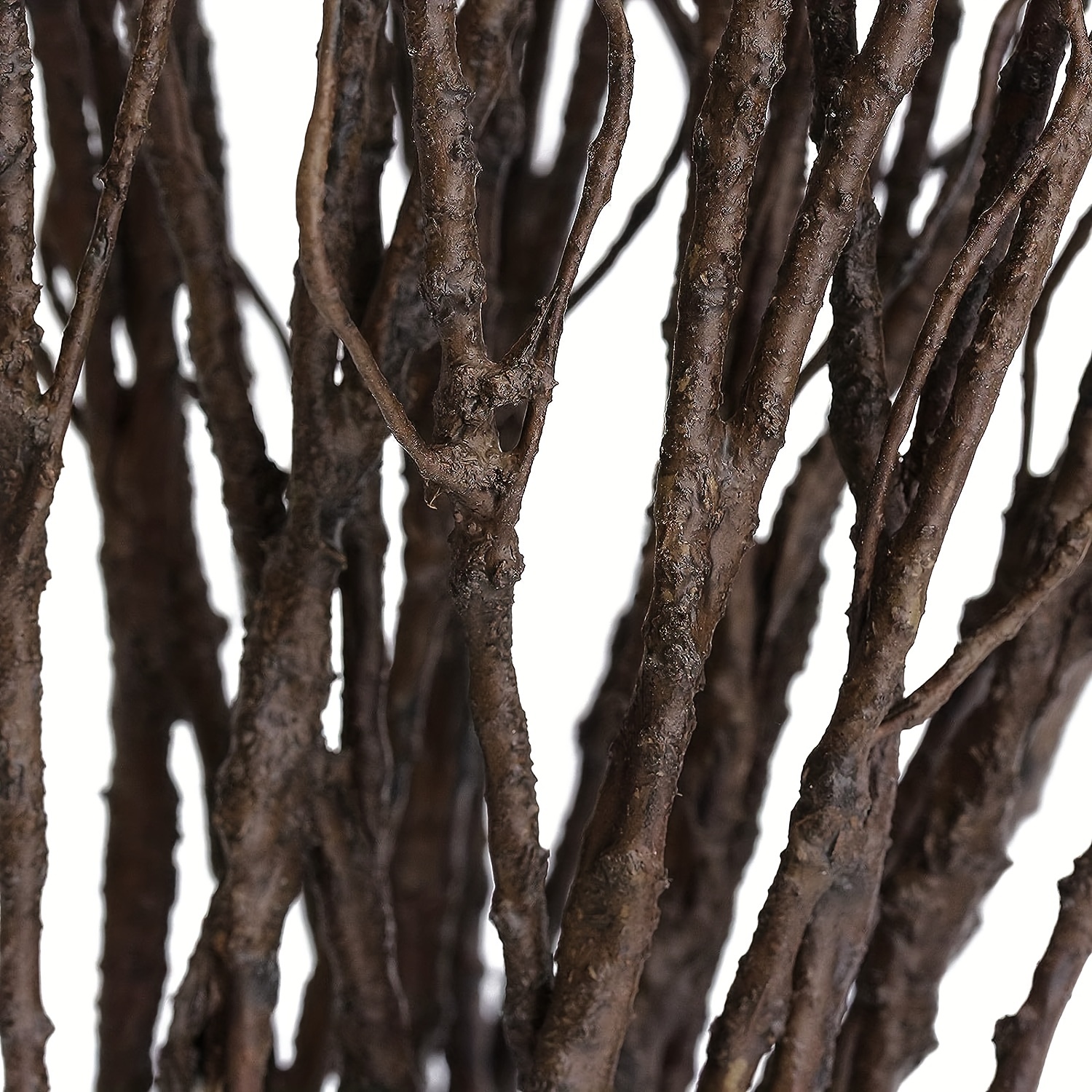 FeiLix 5PCS Artificial Curly Willow Branches Decorative Dry Twigs