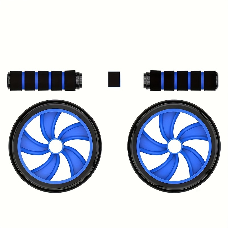 Ab Roller - a Device for Training Abdominal Muscles And Core Workouts - Because You Deserve The Best Fitness Core Shredder - Your New Abs Trainer - Featuring Extra Thick Knee Pads - with Dual Sliding Wheels