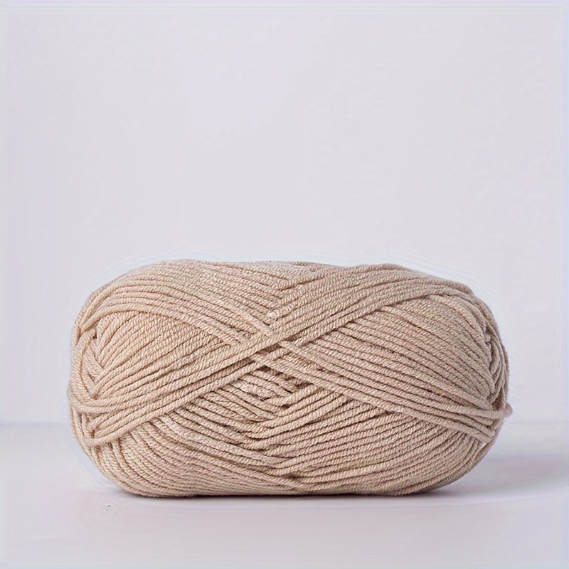 Acrylic Wool Thread Soft Warm Wool Yarn For Diy - Temu