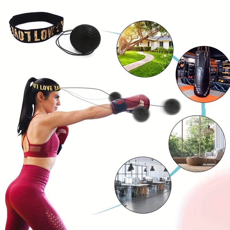 Improve Boxing Skills Speed Ball Headband Enhance Speed - Temu