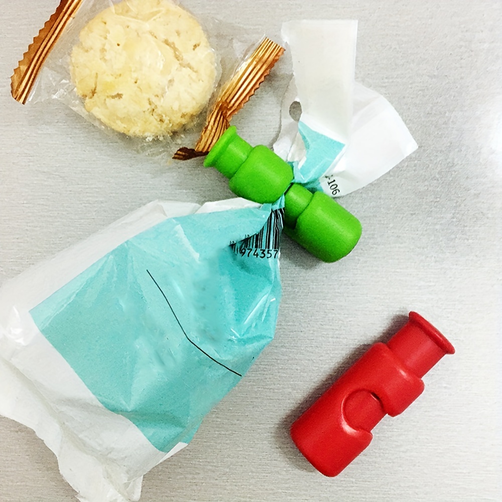 Squeeze And Lock Bread Bag Clips For Food Storage, Food Clips For Bags, Bread  Clips, Plastic Bag Clip, Bag Closure Clips