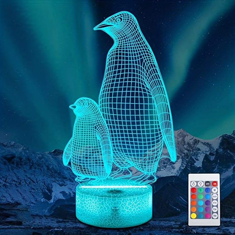Assistance pour la veilleuse portable Pingouin 2-en-1