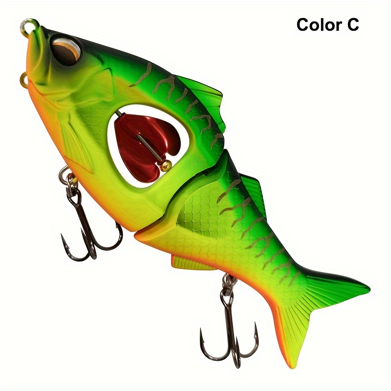 Sinking Propeller Fishing Lure Two segment Jointed Swimbait - Temu