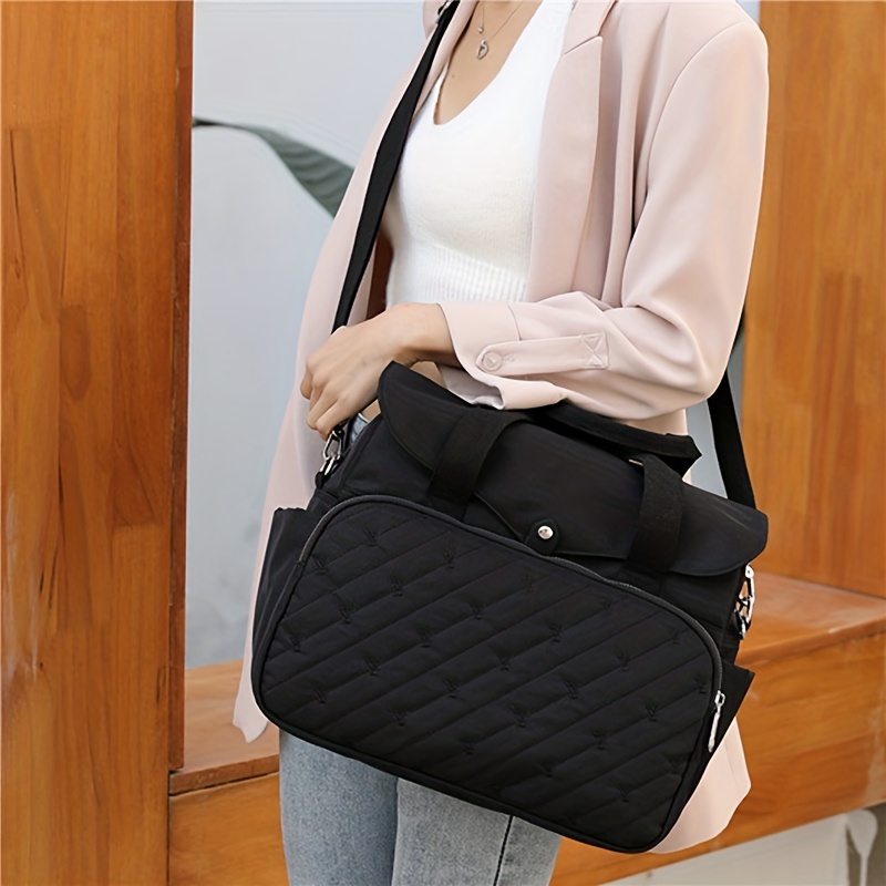Solid Multifunctional Storage Backpack Laptop Bag