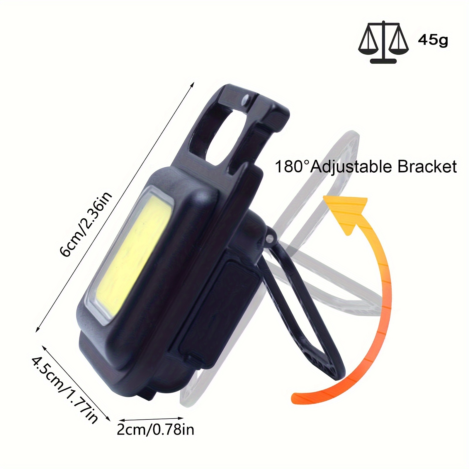 1pc Multifunktions portable usb mini schlüsselanhänger licht - Temu Austria